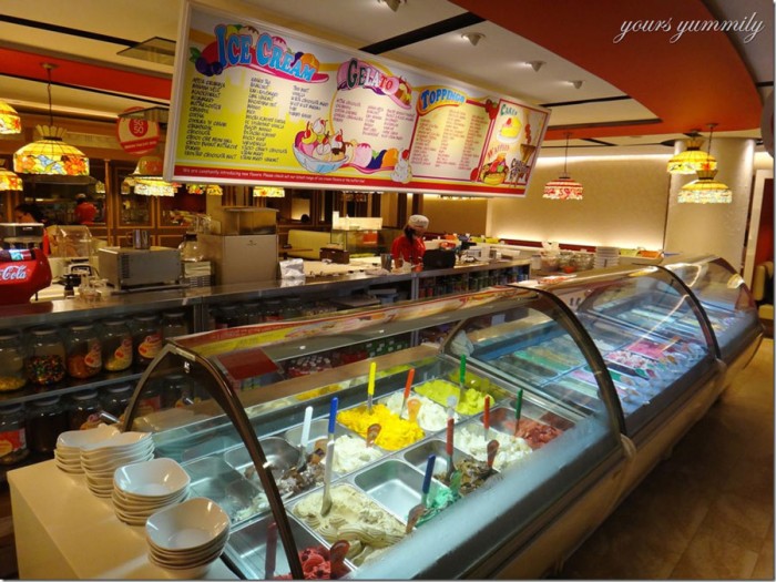 ice cream buffet