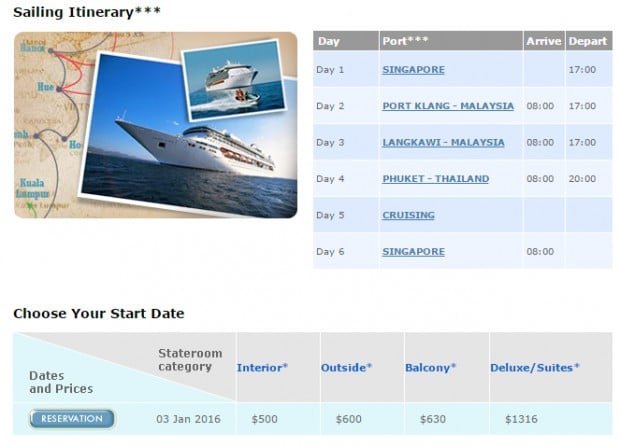 5 Night Spice of Se Asia Cruise from SGD 500* 2