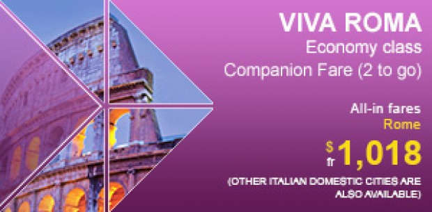 VIVA ROMA Companion Fare 1