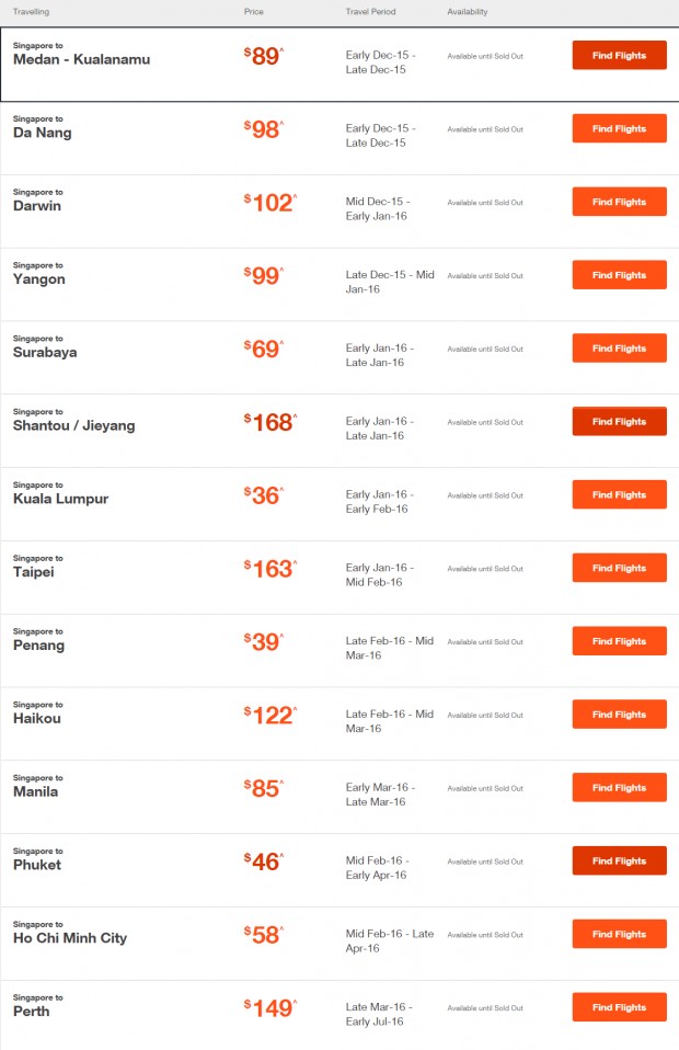 Fly the miles with all Smiles! Hot Fares from S$98 2