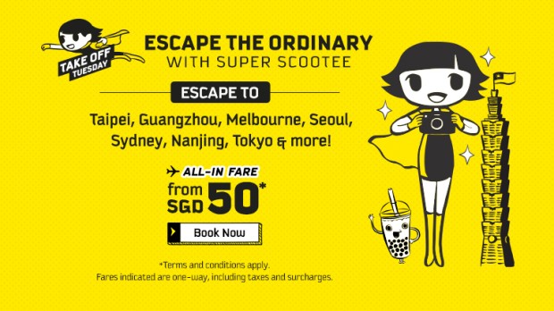 Scoot your Next Adventure from SGD 50