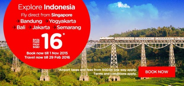 Explore Indonesia with lowest fares!