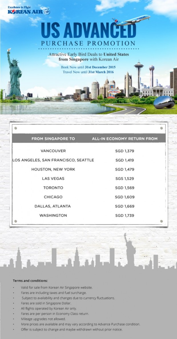 US Advanced Purchase Promotion