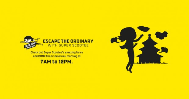 Tuesday Scoot Fares Starts from SGD48