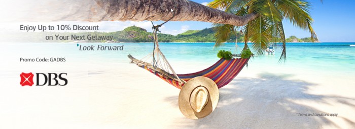 10% Discount on your Next Gateway with Garuda Indonesia and your DBS Card!