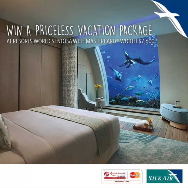 WIN a Priceless Vacation Package Worth SGD7,600 From SilkAir and MasterCard