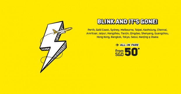 Scoot around Asia and Australia with Flight Flash Sale from SGD50