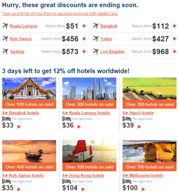 Final 3 Days to get up to $100 off your holiday! 2