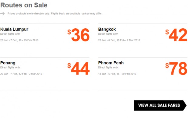 Weekend Fare Frenzy! Cheap Fares from $36! 2