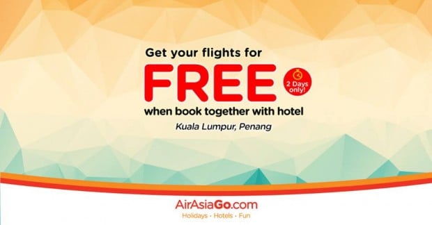 Get your Flights for FREE when Book Together with Hotel via AirAsiaGo 1