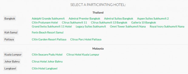 Advance Purchase! Save up to 25% in 6 Popular Destinations across Thailand and Malaysia 2