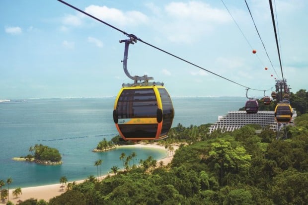 Fly at SGD5.50 in Singapore Cable Car with DBS/POSB Card