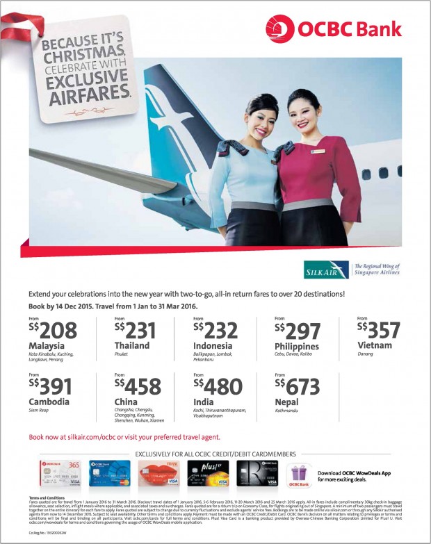 Exclusive Fares with SiIkAir