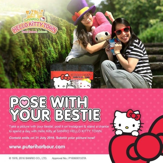 Pose with Your Bestie and WIN Tickets to Sanrio Hello Kitty Town