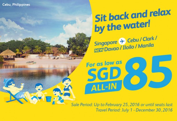 Travel to Philippines with Cebu Pacific from SGD 85