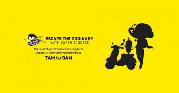 Get Ready to Scoot from Ordinary this Tuesday from SGD49