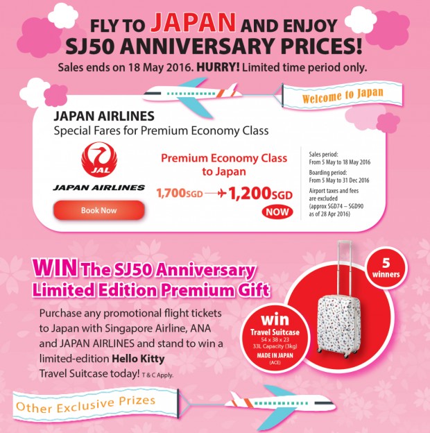 Fly to Japan with Japan Airlines and WIN Cool Prizes! 2