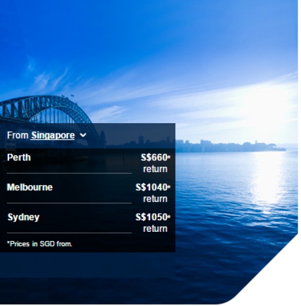 Qantas International Flights from Singapore 1