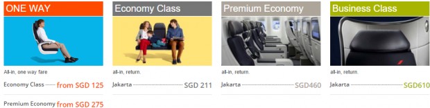 Jakarta Promotion! One - Way Fare from SGD 125 all - in
