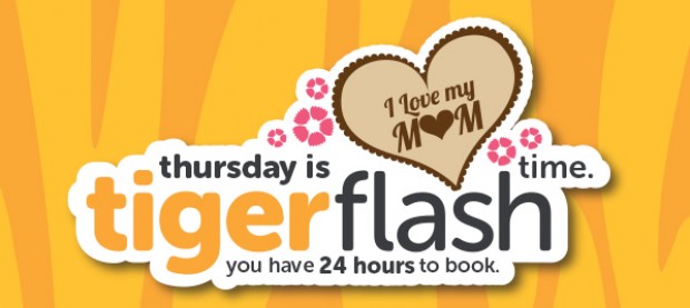 TigerAir Flash Thursday Sale from SGD0