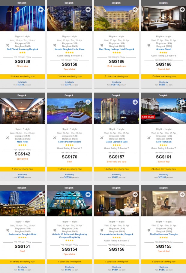Songkran Sale From SGD 199 with Expedia 2