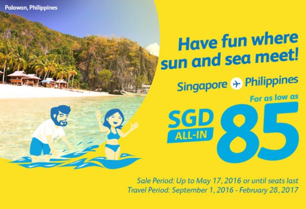 Fly to Philippines and Have Fun Where Sun & Sea Meet from SGD85 with Cebu Pacific