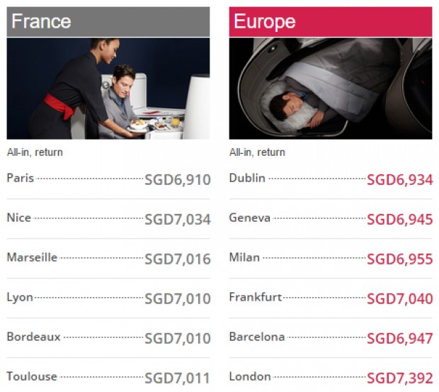 Business Class Offer: A real cocoon in the sky 2