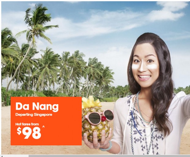 Fly from Singapore to Da Nang