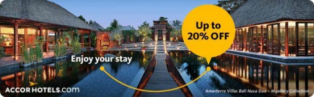 20% Saving when you Book Accor Hotels with Maybank