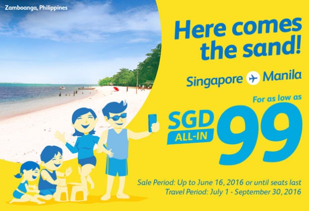 Travel to the Philippines from SGD99 with Cebu Pacific Air