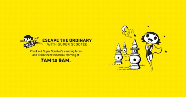 Tuesday Scoot Promo Fares from SGD48