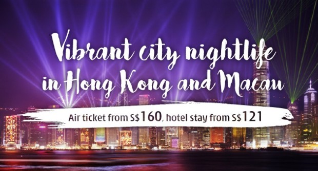 Experience Vibrant City Nightlife in Hong Kong and Macau! Air Tickets from S$160,Hotel Stay from S$121 1