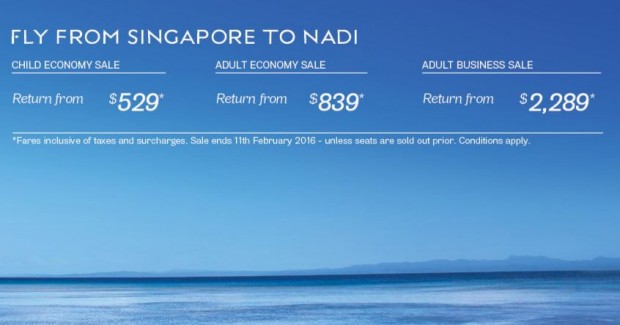 Fly to Nadi from SGD 529 1