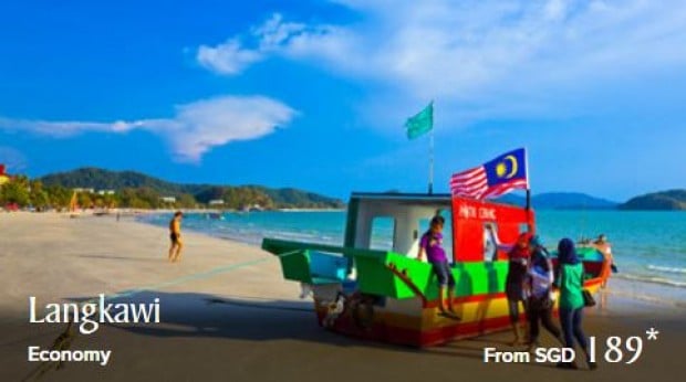 Travel to Langkawi from SGD 189