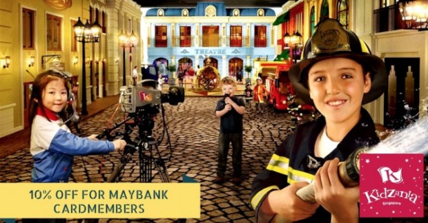 Enjoy 10% Off Admission Tickets in KidZania with Maybank