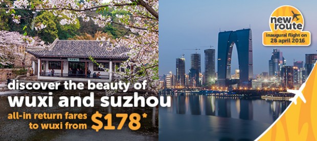 Discover the Beauty of China with TigerAir's Newest Route from SGD 178