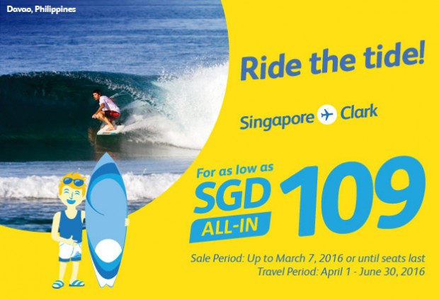 Ride the Tide and Fly to Clark with Cebu Pacific