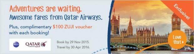 Exclusive Qatar Airways fares to your favorite destinations!