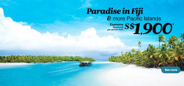 Explore the Paradise of Fiji and other Pacific Islands from SGD 1,900 1