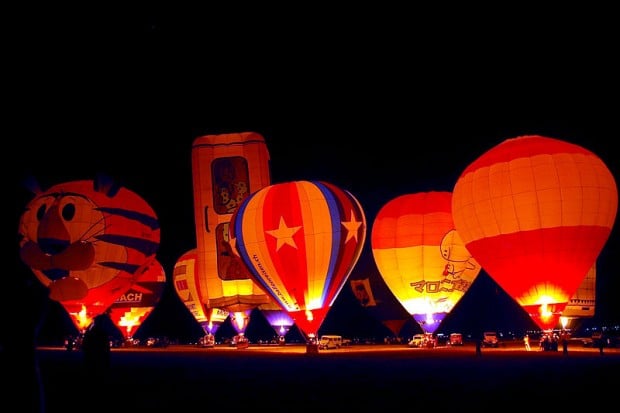 hot air balloon festival in Clark, Pampanga