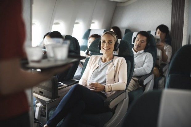 Two-to-Travel Premium Economy Class Advance Purchase Fares on Cathay Pacific