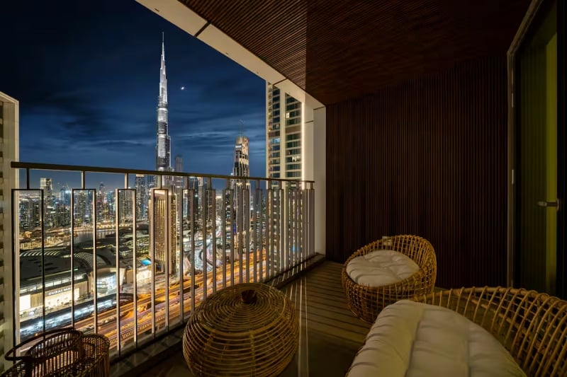 Luxury Airbnb Dubai Burj Khalifa views