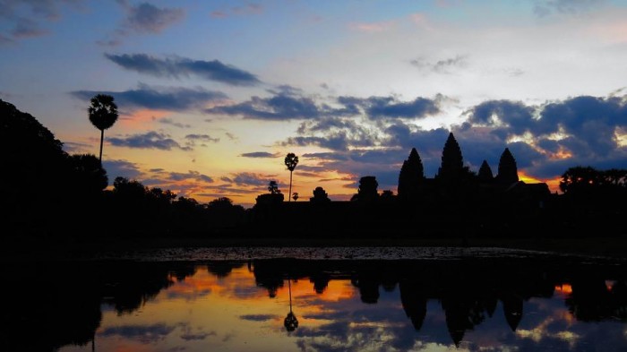 angkor wat sunset