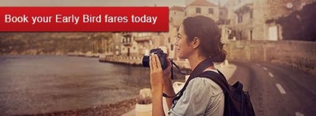 Book your Early Bird Fares Today to Europe, America and Middle East with Emirates