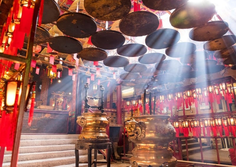 man mo temple places to visit in hk for free