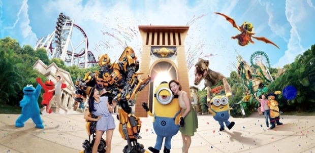 Exclusive Axis Bank Promotions: 3-Parks-in-1 Multi Attractions Package in Resorts World Sentosa