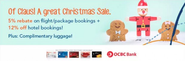 A Great Christmas Sale on Zuji with your OCBC Card