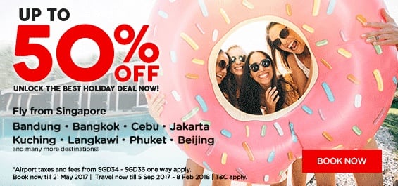 Up to 50% Off Fares to Best Holiday Destinations with AirAsia