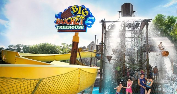 Enjoy S$12 off Adventure Cove Waterpark One-day Adult Pass with HSBC