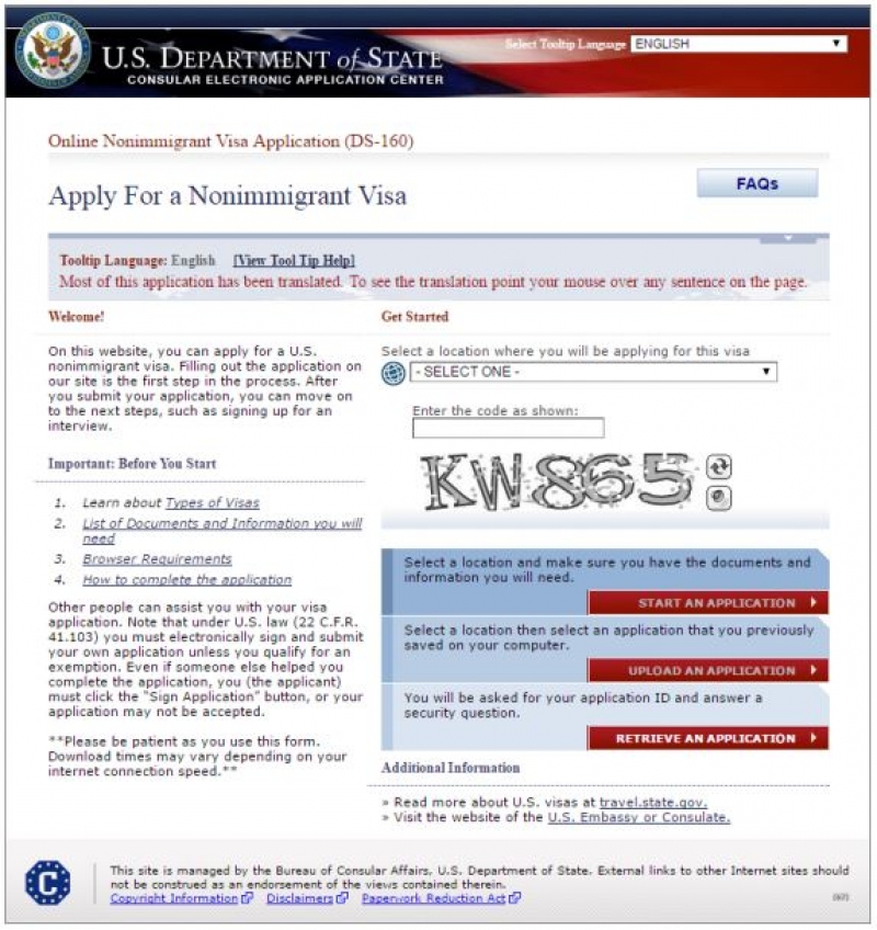 Visa Application Form Philippines Download, Step 2 Complete The Nonimmigrant Visa Application Form, Visa Application Form Philippines Download